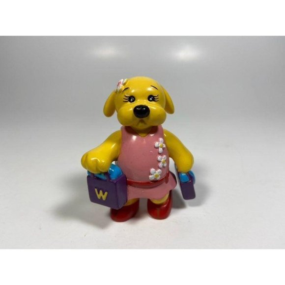 2" Ganz Webkinz PVC Shopping Dog Figure - Picture 1 of 2